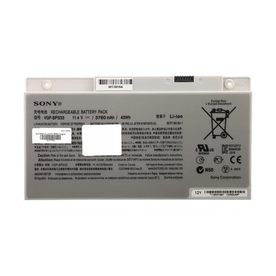 Battery N/B SONY BPS33 GENUINE Recommend