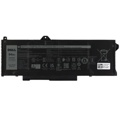 Dell 4-cell 64 Wh Lithium Ion Replacement Battery for Select Laptops