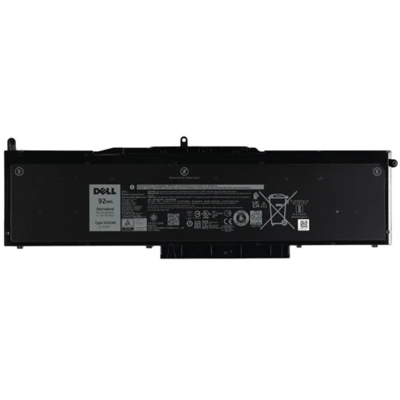 Dell 6-cell 92 Wh Lithium Ion Replacement Battery for Select Laptops