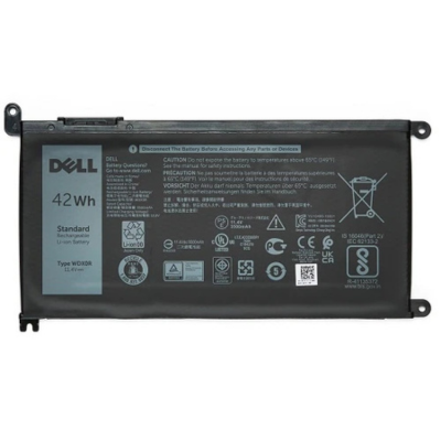 Dell 3-cell 42 Wh Lithium Ion Replacement Battery for Select Laptops