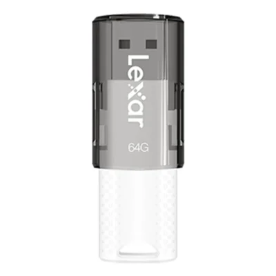 LEXAR JUMPDRIVE S60 64 GB FLASH DRIVE (LXR-LJDS060064G)