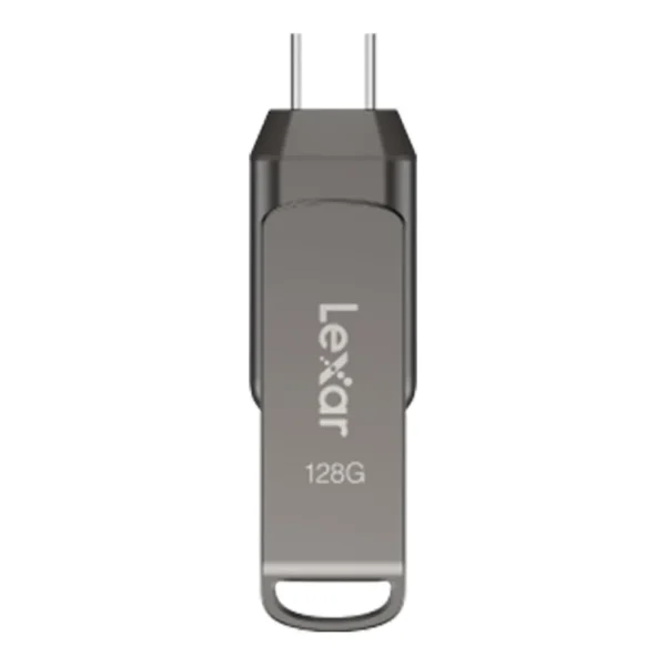 128 GB FLASH DRIVE (แฟลชไดร์ฟ) LEXAR DUAL DRIVE D400 USB 3.1 TYPE-C