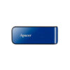 Apacer AH334 USB2.0 แฟลชไดร์ฟ 64GB สีน้ำเงิน