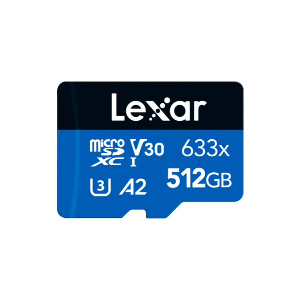 LEXAR 633X MICROSDHC/XC UHS-I 512 GB