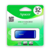 Apacer AH334 USB2.0 แฟลชไดร์ฟ 32GB สีน้ำเงิน