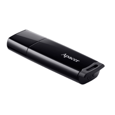 Apacer AH336 USB2.0 แฟลชไดร์ฟ 32GB สีดำ