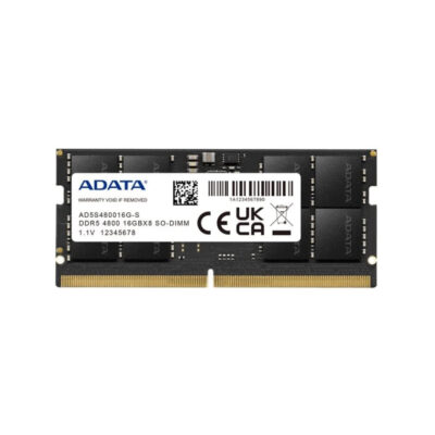 ADATA SODIMM 16 GB DDR5/4800 8 Chip (AD5S480016G-8C)