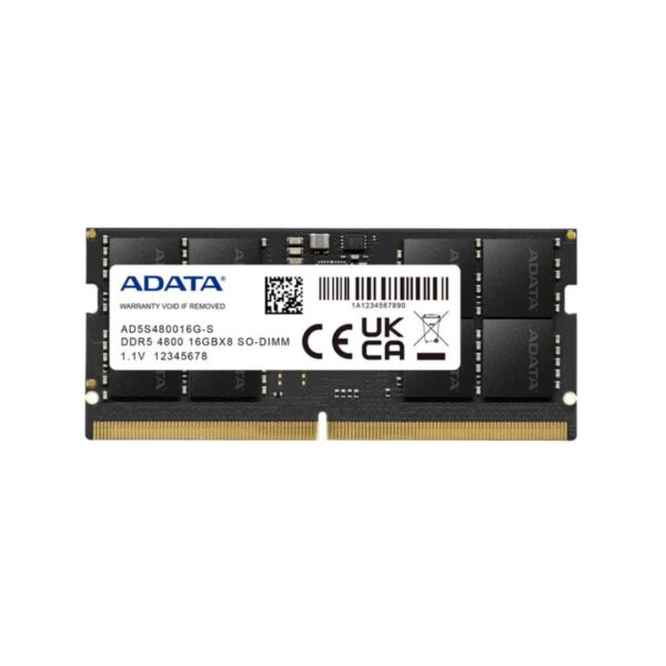 ADATA SODIMM 16 GB DDR5/4800 8 Chip (AD5S480016G-8C)