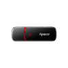 Apacer AH333 USB2.0 แฟลชไดร์ฟ 64GB สีดำ