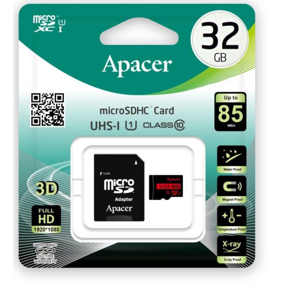 Apacer MICRO SD U1 C10 32GB