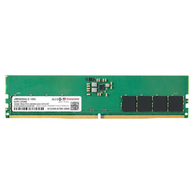 Transcend 16GB DDR5 5600 U-DIMM 1Rx8 1.1V JM5600ALE-16G