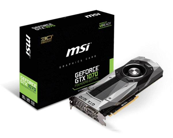 GeForce GTX 1070 Founders Edition 8G