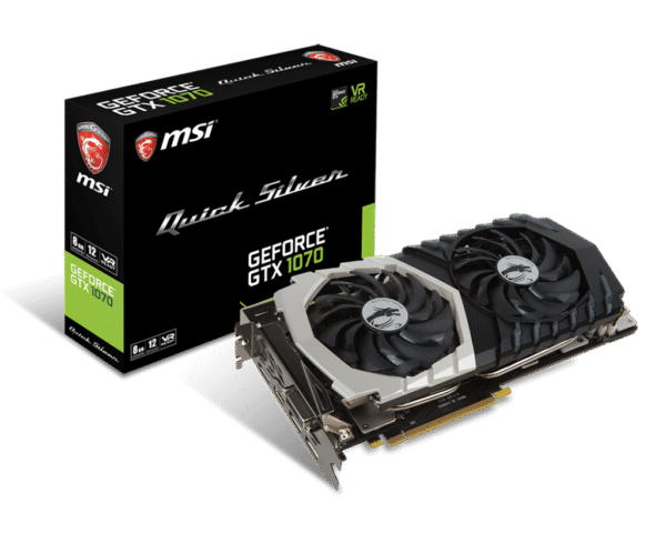 GeForce GTX 1070 Quick Silver Edition