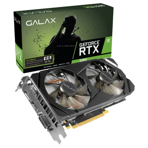 GALAX GEFORCE RTX 2060 (1-CLICK OC) - 6GB GDDR6