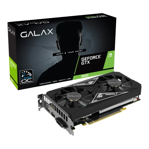 GALAX NVIDIA GTX 1650 EX PLUS 1-CLICK OC 4GB GDDR6