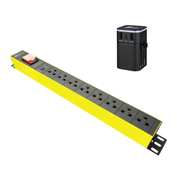 PLUG (ปลั๊กไฟ) POWERCONNEX 8WAY (PCX-PXC5PHTTS-TS08 + PCX-PXGA-01B)