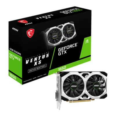 MSI GEFORCE GTX 1650 D6 VENTUS XS OCV3 - 4GB GDDR6