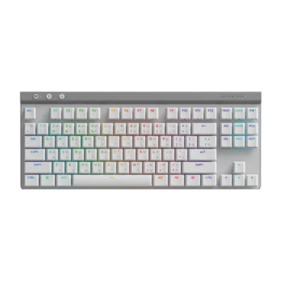 LOGITECH G G515 LIGHTSPEED WIRELESS TKL TCTILE WHITE