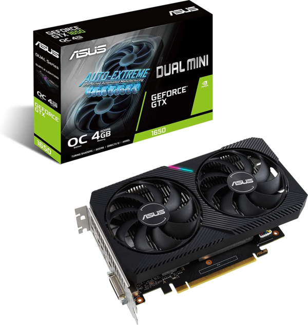 ASUS Dual NVIDIA GeForce GTX 1650 Mini OC