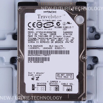 HDD Hitachi IDE 2.5” 100GB