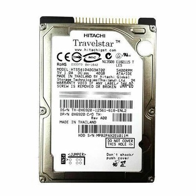 HDD Hitachi IDE 2.5 40GB