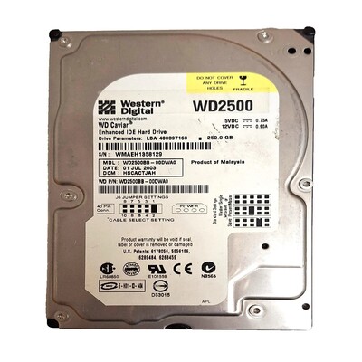 HDD IDE 3.5 Western Digital 250GB
