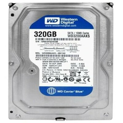 HDD IDE 3.5” Western Digital 320GB