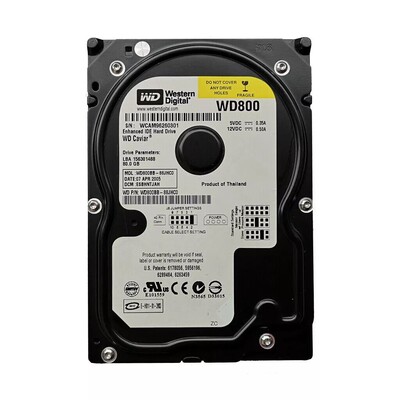 HDD IDE 3.5 Western Digital 80GB