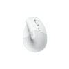 Logitech Lift Vertical Ergonomic Mouse (Pale Grey)