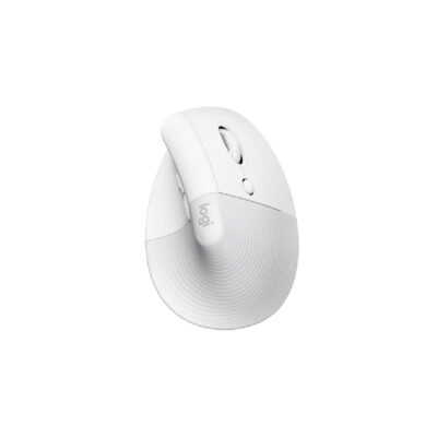 Logitech Lift Vertical Ergonomic Mouse (Pale Grey)