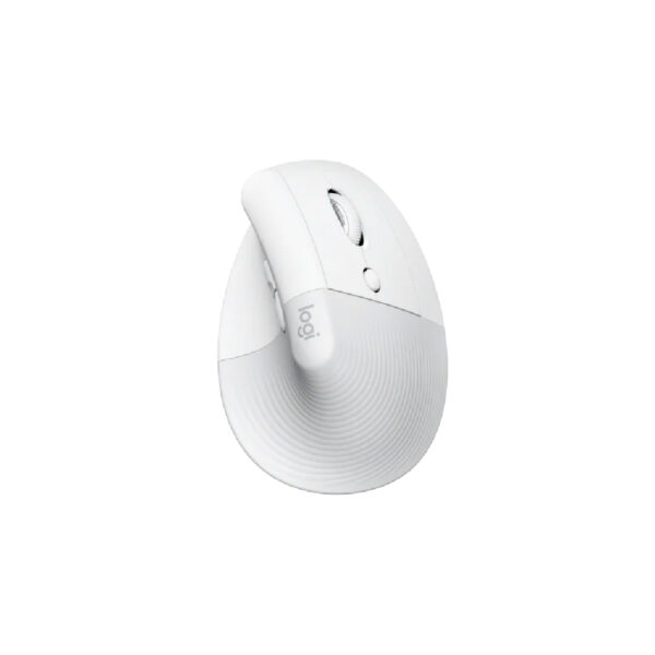Logitech Lift Vertical Ergonomic Mouse (Pale Grey)