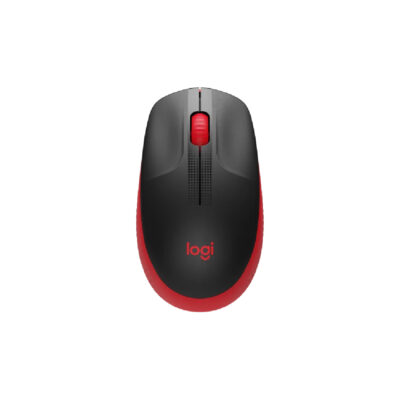 Logitech M190 Full-size wireless mouse (Red)