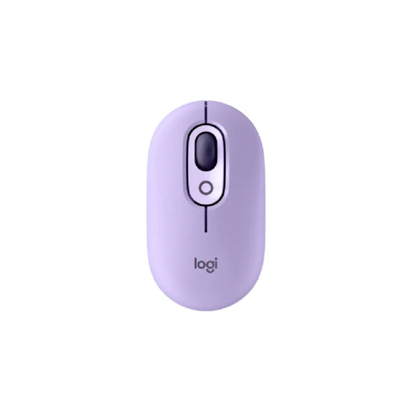 Logitech POP Mouse with emoji (Lavender)