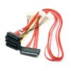 SAS cable SFF-8484 to 4xSFF-8482 31.5" 8484-8482