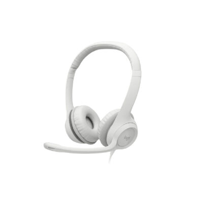 Logitech USB Headset H390 (Off White)