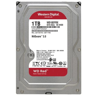 Western Digital WD Red 1TB NAS 3.5 Hard Drive