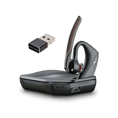 Poly Plantronics หูฟังบลูทูธไร้สาย รุ่น Voyager 5200 UC
