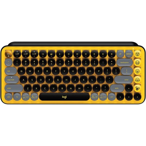 LOGITECH Blast Yellow POP Keys Wireless Keyboard