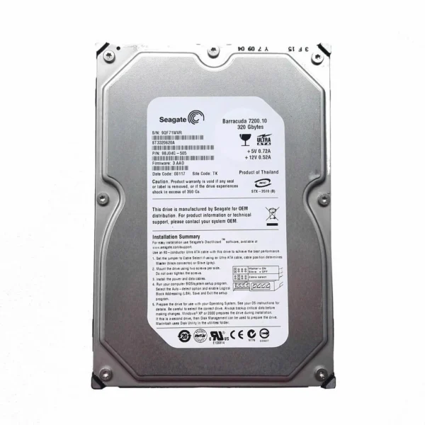 Seagate parallel IDE, 320GB