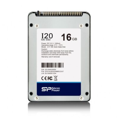 16GB Silicon Power SSD-I20 2.5-inch IDE/PATA Industrial SSD