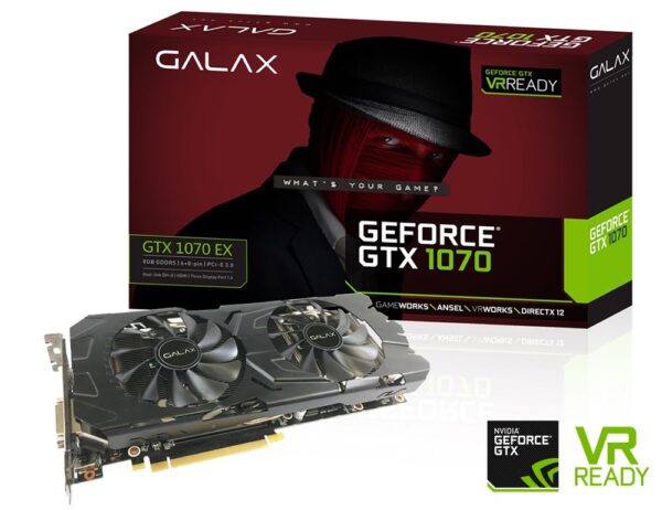Galax GeForce GTX 1070 EX 70NSH6DHL4XE 8GB GDDR5