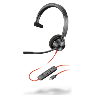 Poly BW 3310 Mono USB-C HS +USB-C/A