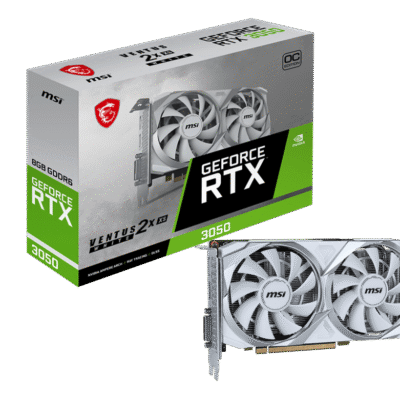 GeForce RTX™ 3050 VENTUS 2X XS WHITE 8G OC