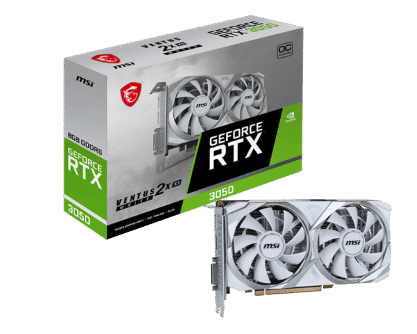 GeForce RTX™ 3050 VENTUS 2X XS WHITE 8G OC