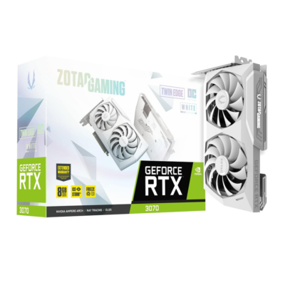 ZOTAC GAMING GEFORCE RTX 3070 TWIN EDGE OC WHITE EDITION - 8GB GDDR6
