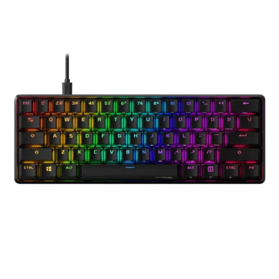 HYPERX ALLOY ORIGINS 60 (BLACK) (HYPERX RED SWITCH - RGB - EN)