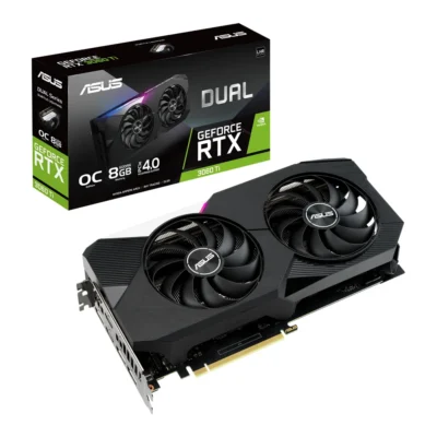 ASUS DUAL RTX3060TI O8G V2 - 8GB GDDR6