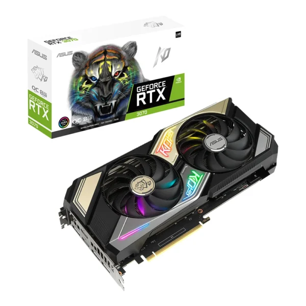 ASUS KO RTX3070 O8G V2 GAMIMG 8GB GDDR6 (LHR)