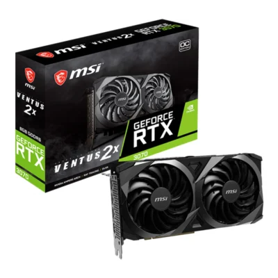 MSI GEFORCE RTX 3070 VENTUS 2X 8G OC LHR - 8GB GDDR6