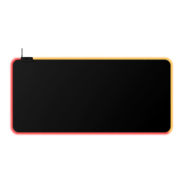 MOUSE PAD (เมาส์แพด) HYPERX PULSEFIRE MAT RGB (XL) (900 x 420 x 4mm)